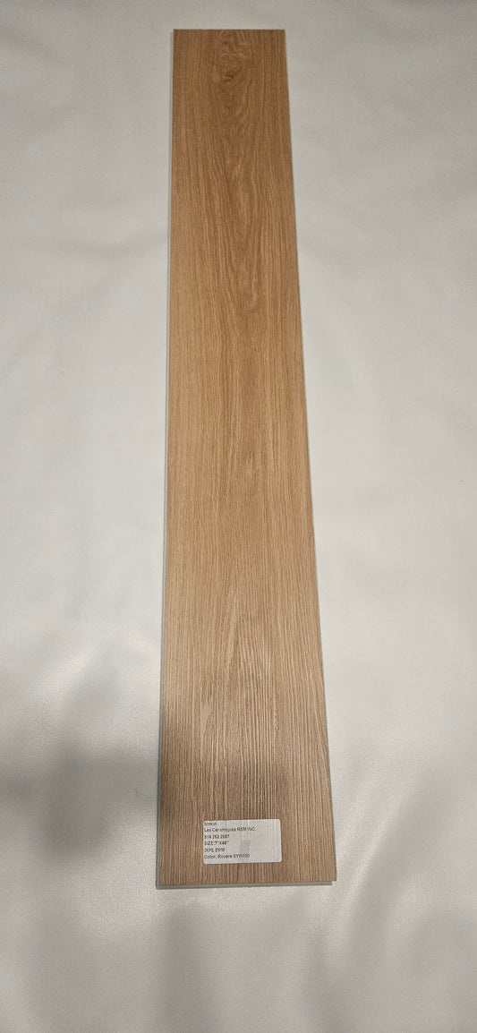 ●Rovere #SYW590 SOLD PER BOX 2.99 $ pi²/21.63sqft/box AVAILABLE UPON REQUEST ●SPC VINYL 7"x48" 5mm IXPE UNDERLAYMENT
