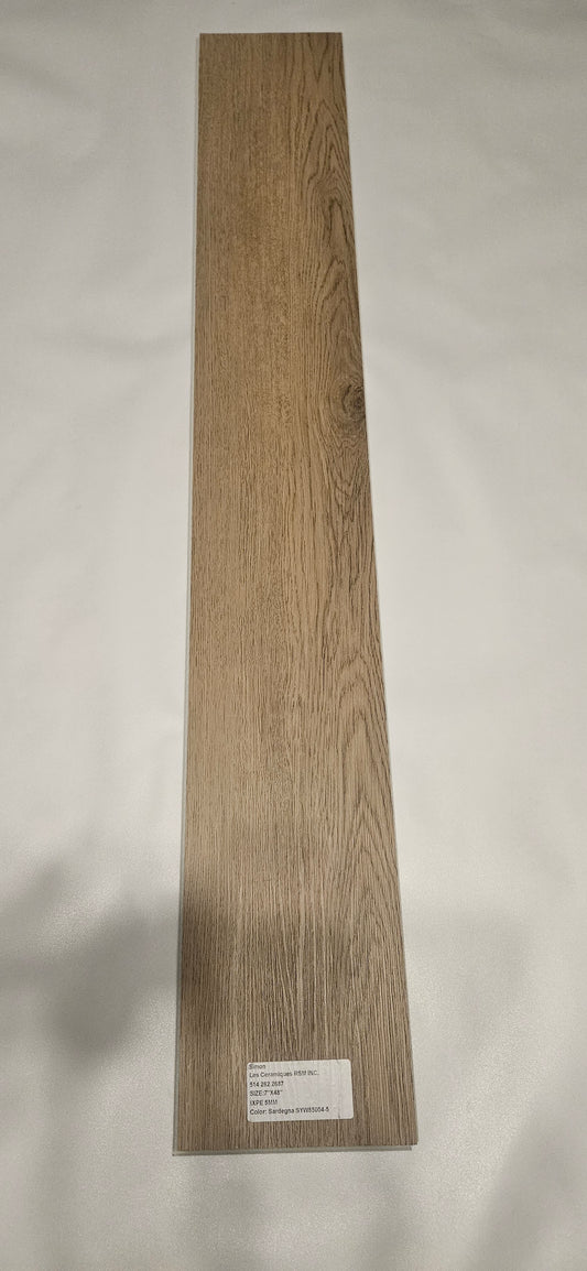 ●Sardegna #SYW85004-5 SOLD PER BOX 2.99 $ pi²/21.63sqft/box AVAILABLE UPON REQUEST ●SPC VINYL 7"x48" 5mm IXPE UNDERLAYMENT