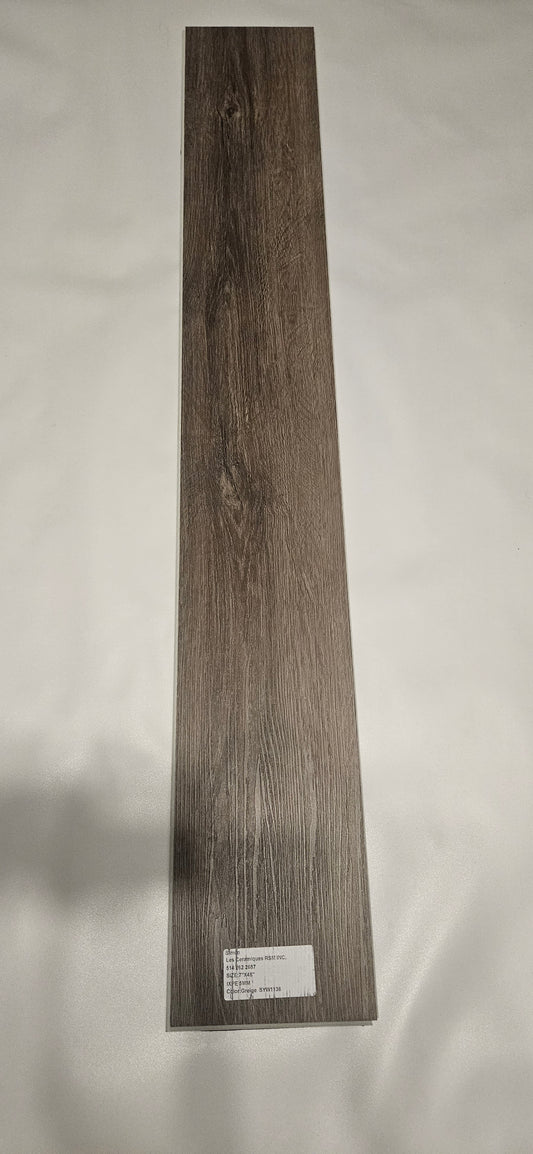 ●Greige #SYW1136 SOLD PER BOX 2.99 $ pi²/21.63sqft/box AVAILABLE UPON REQUEST ●SPC VYNIL 7"x48" 5mm IXPE UNDERLAYMENT